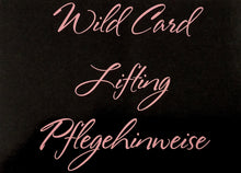 Lade das Bild in den Galerie-Viewer, Pflegehinweise Lifting